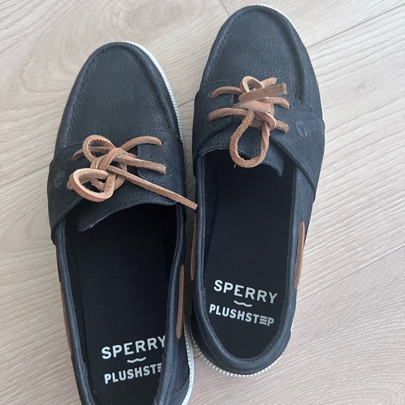 Sperry Plushstep platform Leather Boat loafer - Picture 5 of 12